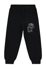 Pantalon de survêtement garçon Km 2-5 ans Noir - Lot