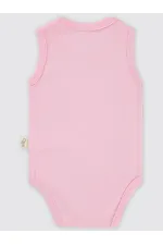 Bebek Çıtçıtlı Badi 0-24 Ay Pembe - Paket