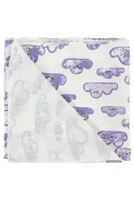 Bebek Battaniye ve Kundak 0-24 Ay Lila - Paket