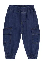 Baby Jeans Pants 0-24 Months Dark Blue - Pack