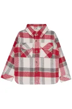 Erkek Çocuk Gömlek 2-5 Yaş Kırmızı - Paket