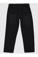 Erkek Çocuk Pantolon 10-13 Yaş Siyah - Paket