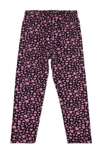 Kız Çocuk Tayt Km 2-5 Yaş Siyah-Pembe - Paket