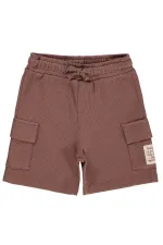 Short garçon, 2-5 ans, marron clair - Lot