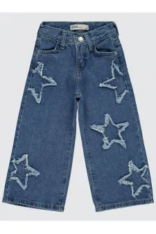 Pantalon court avec ceinture pour filles Amande