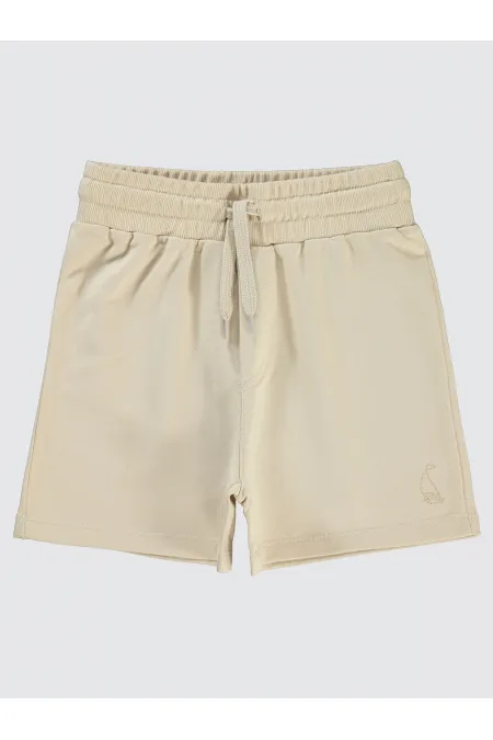 Shorty garçon 10-13 ans couleur pierre - Emballage