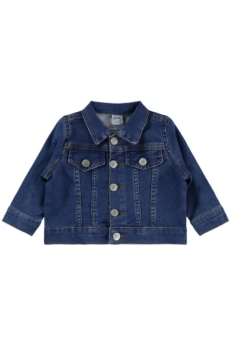 Gilet bébé bleu 0-24 mois - Emballage