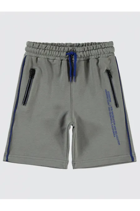 Capri garçon 10-13 ans Gris - Emballage