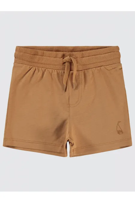 Shorts pour garçons de 2 à 5 ans, couleur cannelle - Emballage