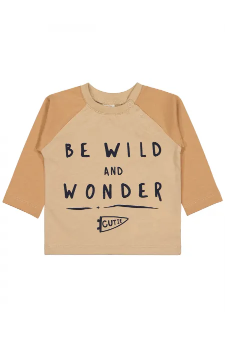 Bebek Sweatshirt 0-24 Ay Koyu Hardal - Paket