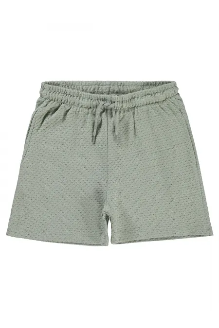 Kız Çocuk Şort 10-13 Yaş Çağla Melanj - Paket