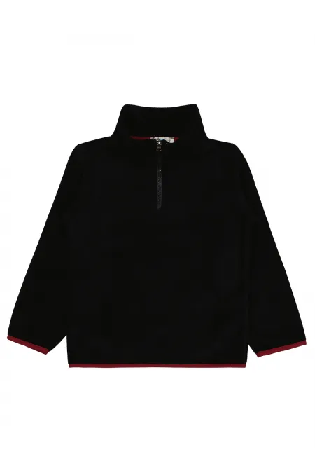 Sweat-shirt garçon noir 6-9 ans - Lot