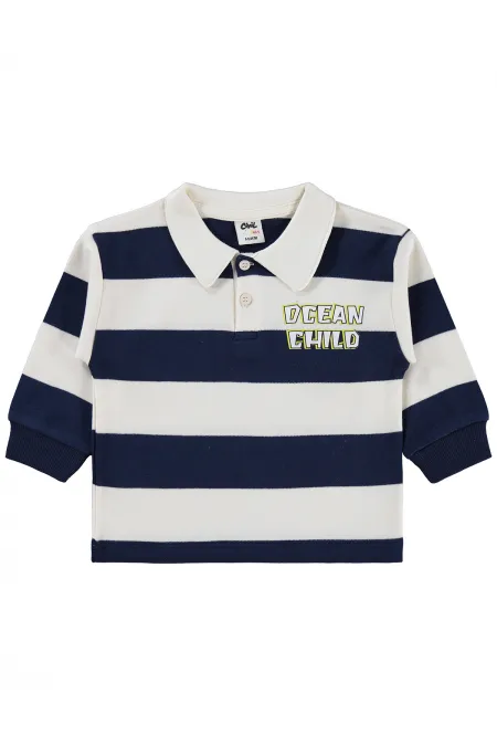 Bebek Sweatshirt 0-24 Ay Lacivert - Paket