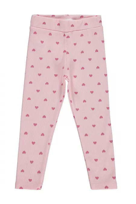 Leggings pour filles, 2-5 ans, rose poudré - Lot