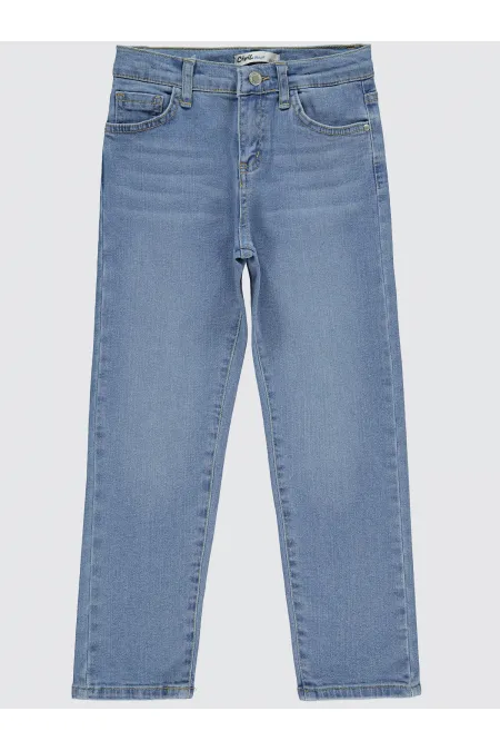 6-9 Yaş Erkek Pantolonu Açık Mavi - Paket Civil