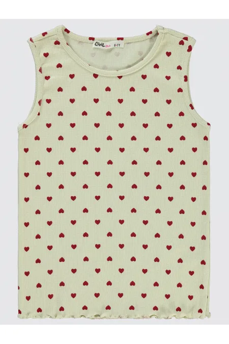 Girls' T-Shirt 6-9 Years Old Ivory - Package