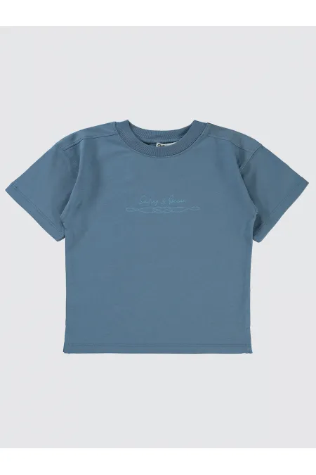 T-shirt garçon 2-5 ans indigo - Emballage