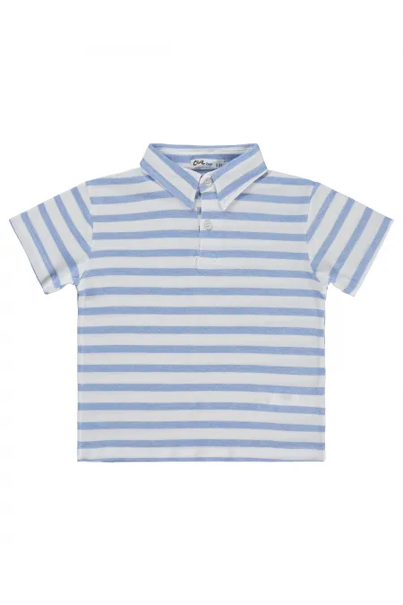 Lot de T-shirts pour garçons, 2-5 ans, bleu clair