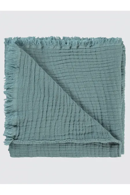 Couverture et lange pour bébé 0-24 mois, vert amande - Emballage