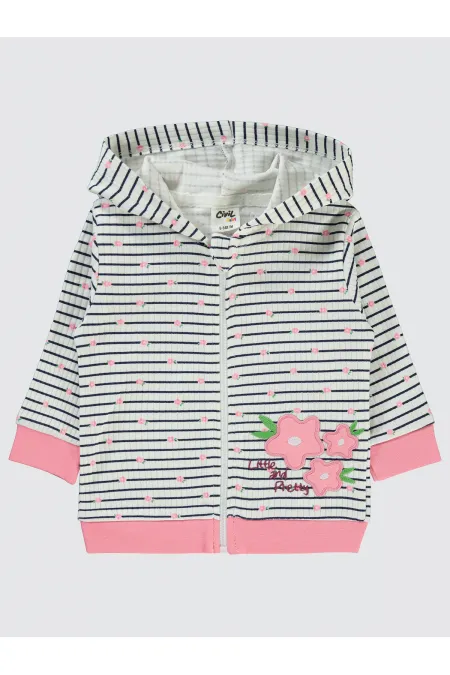 Gilet bébé rose 0-24 mois - Emballage