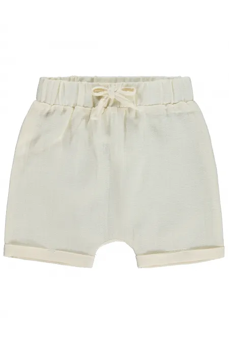 Bebek Şort 0-24 Ay Bej - Paket