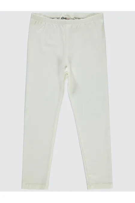 Collants fille 10-13 ans écru - Paquet