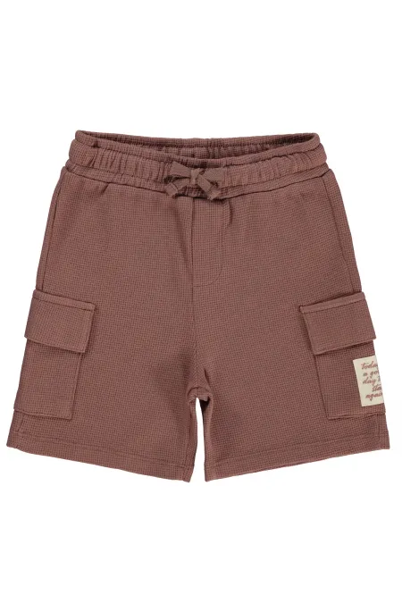Short garçon, 2-5 ans, marron clair - Lot