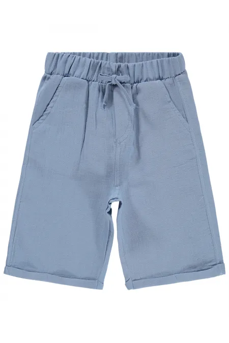 Boys' Capri Pants, Ages 6-9, Light Indigo - Pack