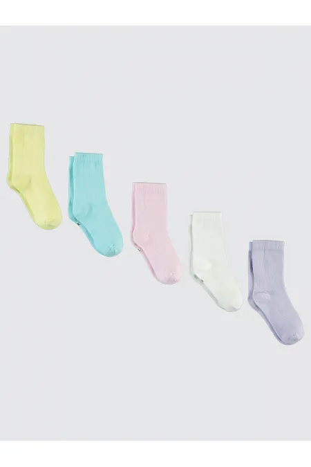 Kız Çocuk Soket Çorap 2-9 Yaş Standart - Paket