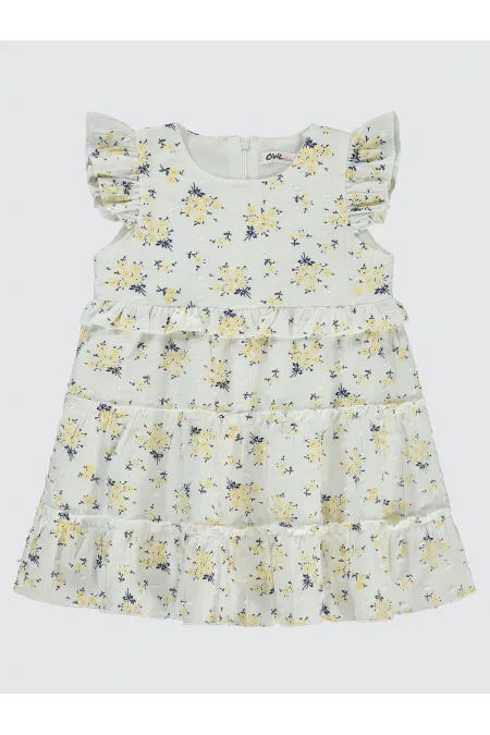 Robe et gilet jaunes pour fille de 2 à 5 ans - Emballage