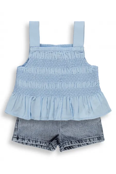 Ensemble bébé 0-24 mois bleu foncé - Emballage