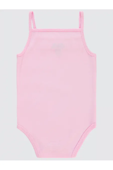 Body bébé à boutons-pression rose 3-6-9 mois - Emballage