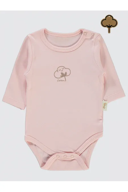 Body bébé à boutons-pression rose 0-24 mois - Lot