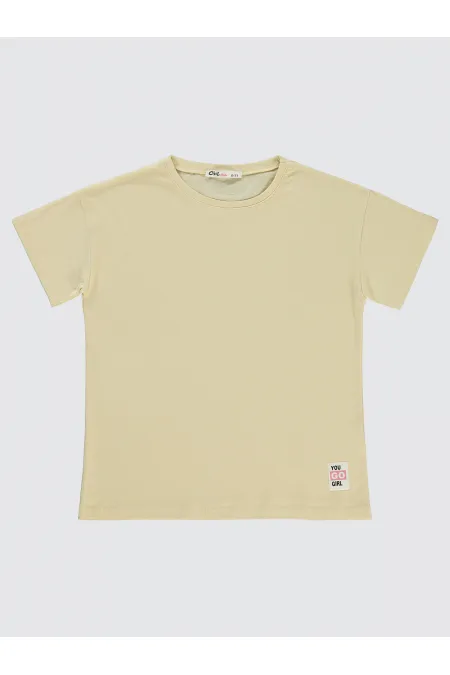 Girl's T-Shirt 10-13 Years Old Blonde Tree - Package