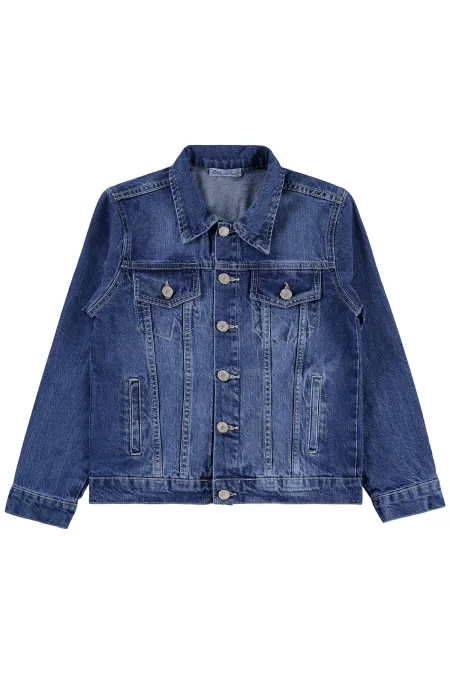 Boys' Jacket, Ages 10-13, Blue - Package