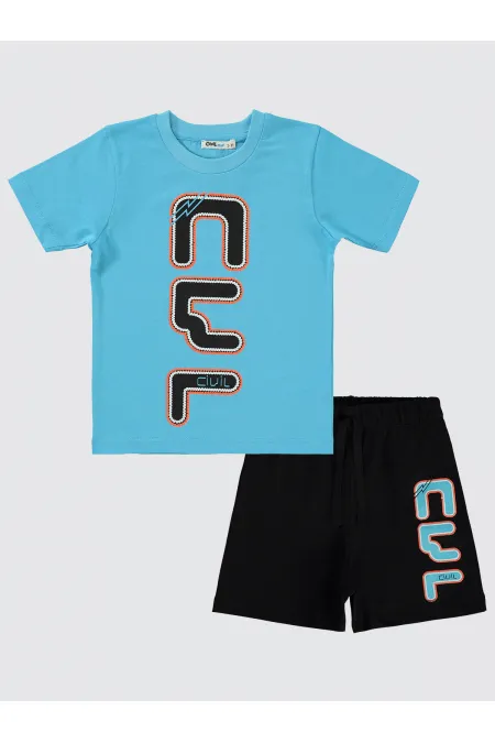 Boys' Suit 2-5 Years Old Turquoise - Package