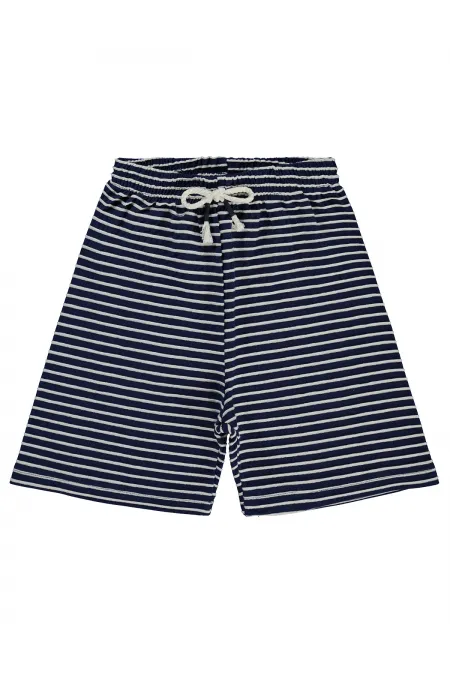 Short garçon, 6-9 ans, bleu marine - Lot