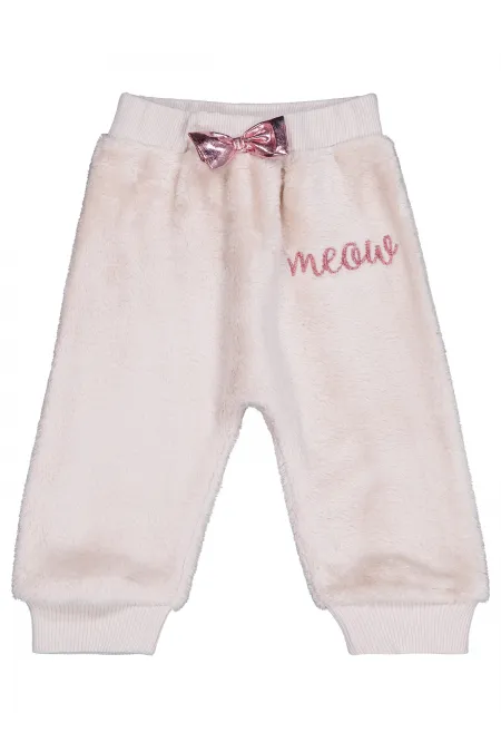 Baby Tracksuit Bottoms 0-24 Months Stone Color - Pack
