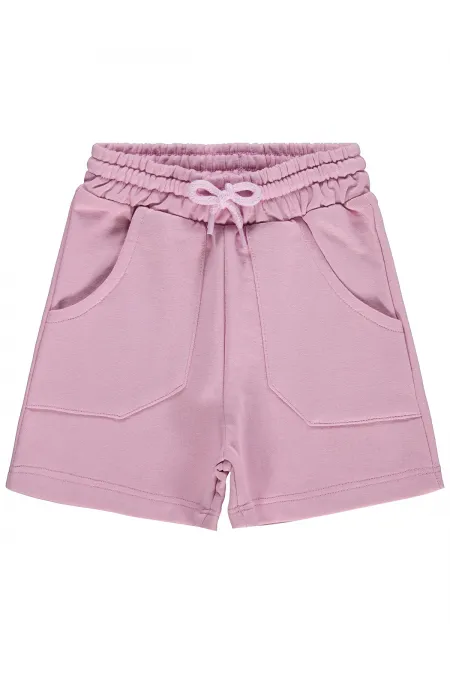 Kız Çocuk Şort 2-5 Yaş Koyu Pembe - Paket