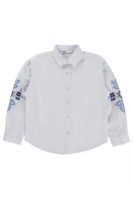 T-shirt blanc pour fille, 10-13 ans - Emballage