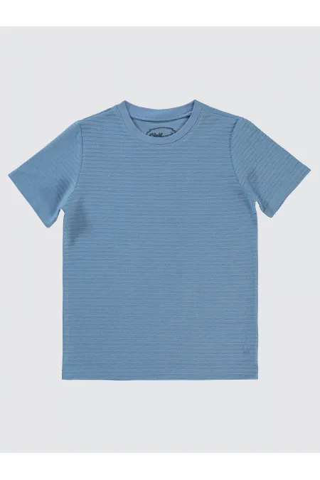 T-shirt garçon 10-13 ans indigo - Emballage