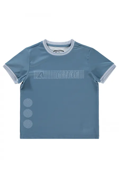 T-shirt garçon 10-13 ans, gris clair - Emballage