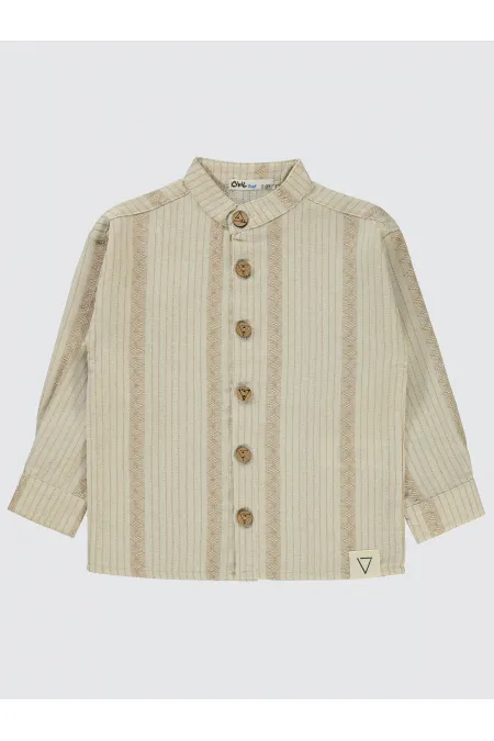 T-shirt garçon 2-5 ans couleur pierre - Lot