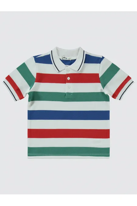 Boy T-Shirt 6-9 Years White - Pack