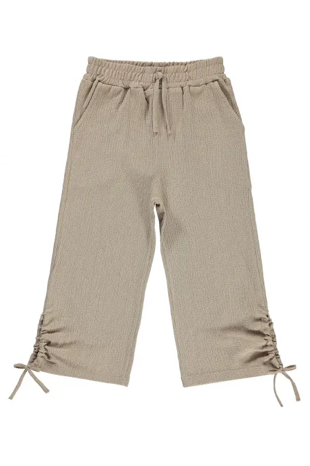 Pantalon beige pour fille 10-13 ans - Emballage
