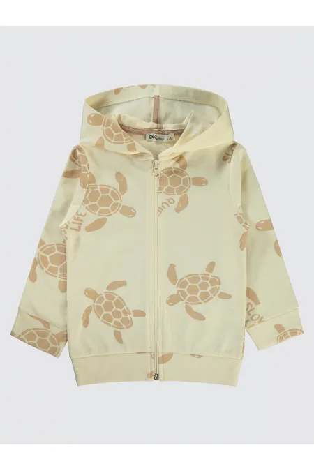 Gilet garçon ivoire 2-5 ans - Emballage