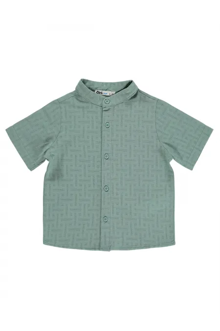 Boys' Shirt, Ages 2-5, Light Green - Pack