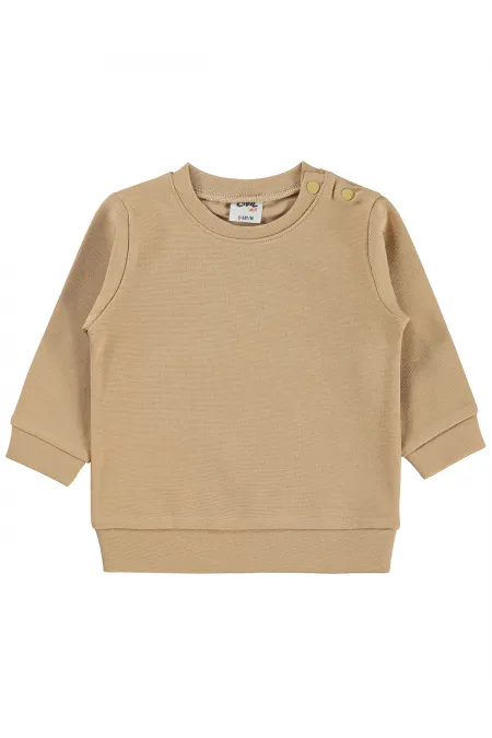 Bebek Sweatshirt 0-24 Ay Taba - Paket
