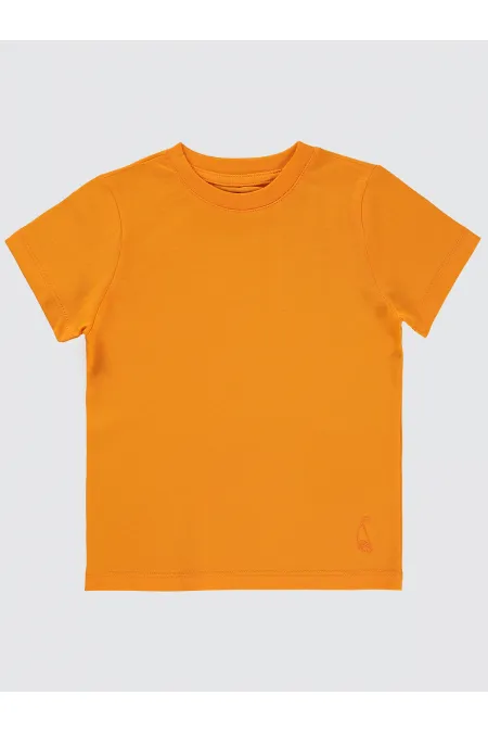 Boys T-Shirt 2-5 Years Old Light Orange - Package