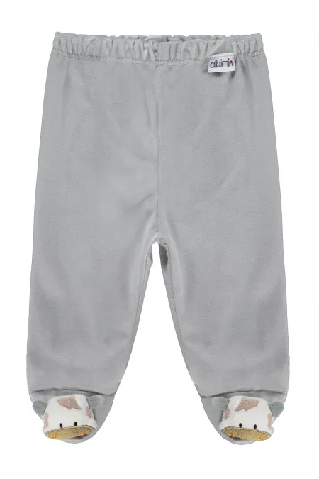 Combinaison bébé simple pour bébé de 0 à 24 mois, grise - Lot